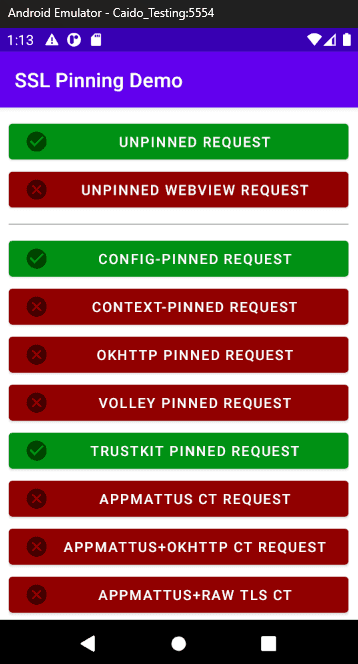 Testing requests.